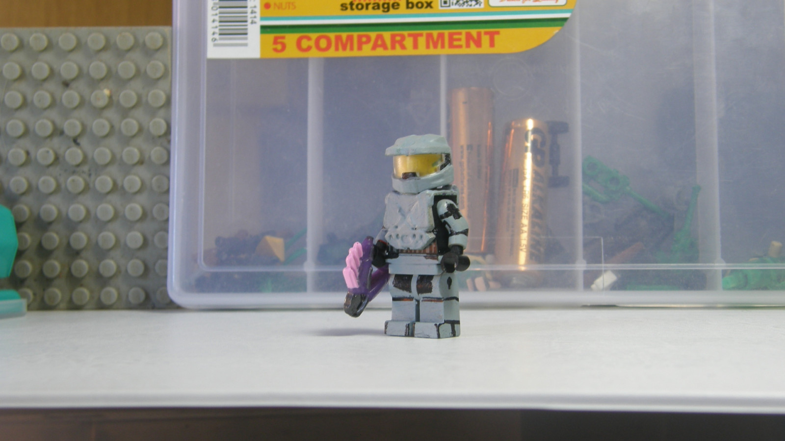 2, 3, เทา, 1, เลโก้, Halo, แมงป่อง, decals, ความชำนาญ, สปาร์ตัน, ce, 117, needler, halo4