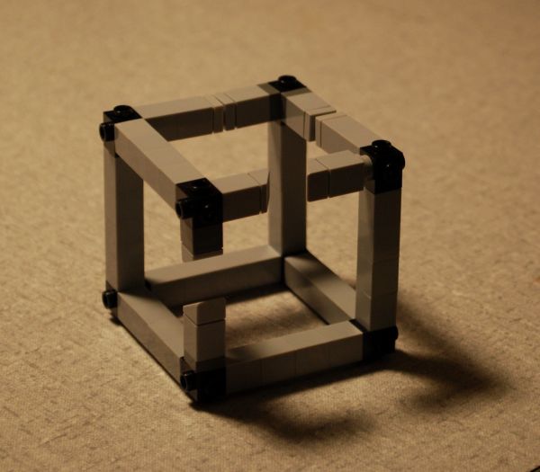 LEGO,cube,angle,impossible,object,optical