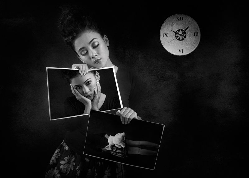 bílý, Černá, ženy, černobílý, model, fotografování bílý, Černá, ženy, černobílý, model, fotografování