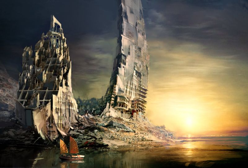 храм,Солнечный лучик,закат солнца,море,Размышления,средство передвижения