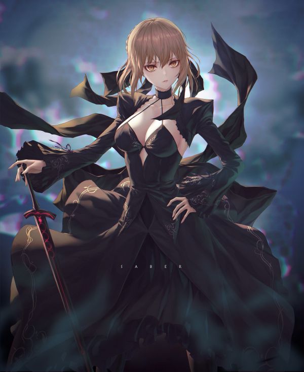 anime,anime girls,boobs,Fate Series,Fate Stay Night,fate stay night heaven's feel