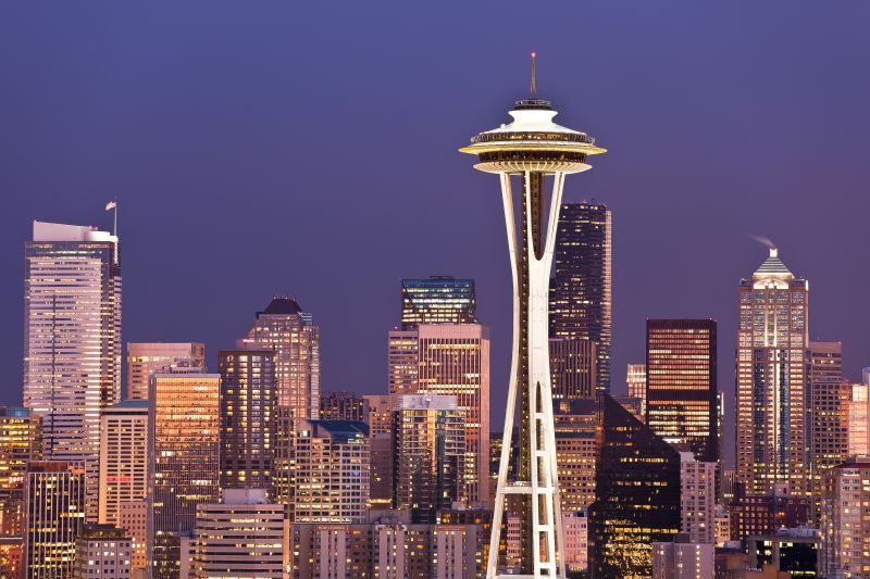 Metropolitní oblast, město, panoráma města, urban area, panoráma, mrakodrap