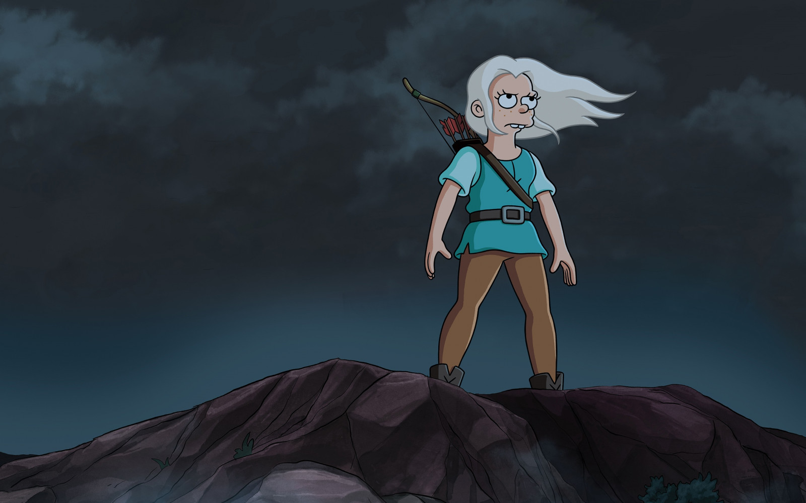 Wallpaper Netflix TV Series, Bean Disenchantment 2560x1600 Evilbox