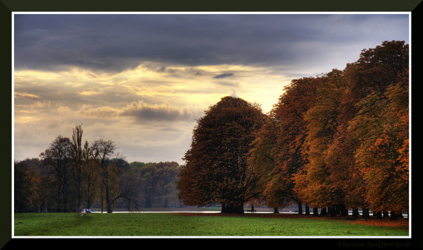 Wallpaper sunlight, landscape, water, nature, reflection, grass, sky