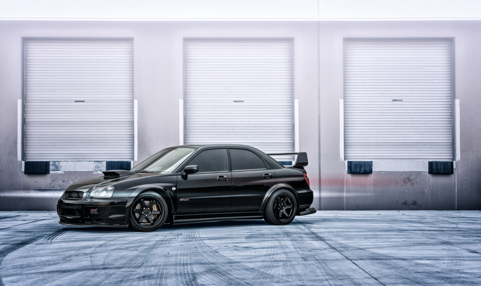 Wallpaper : black, Canon, ivan, wide, Subaru, impreza, WRX, STI, flares