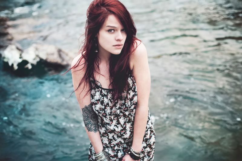 women, model, portrait, photography, dress, redhead women, model, portrait, photography, dress, redhead