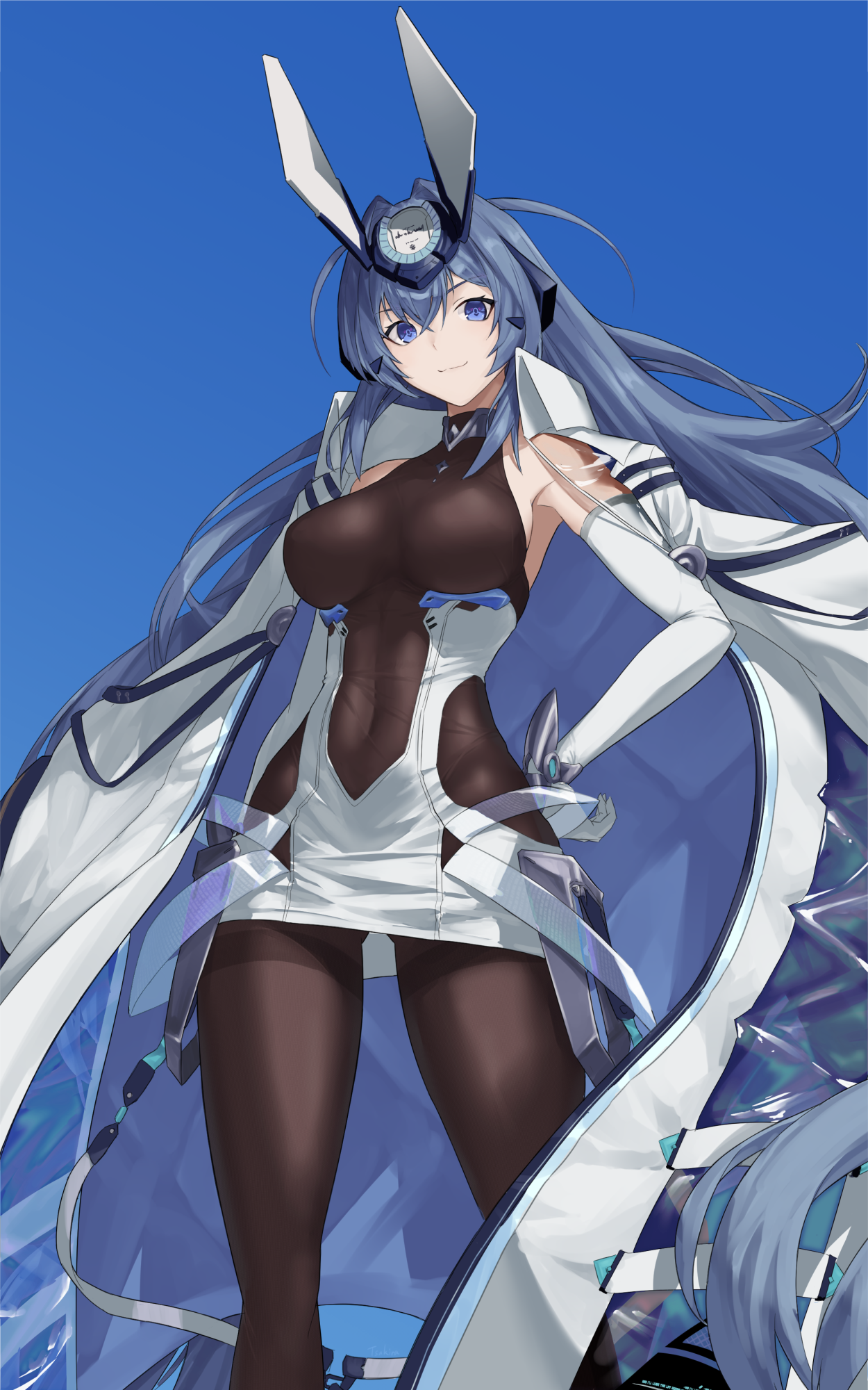 Azur Lane, New Jersey Azur Lane, Tsukira, anime dievčatá, dlhé vlasy