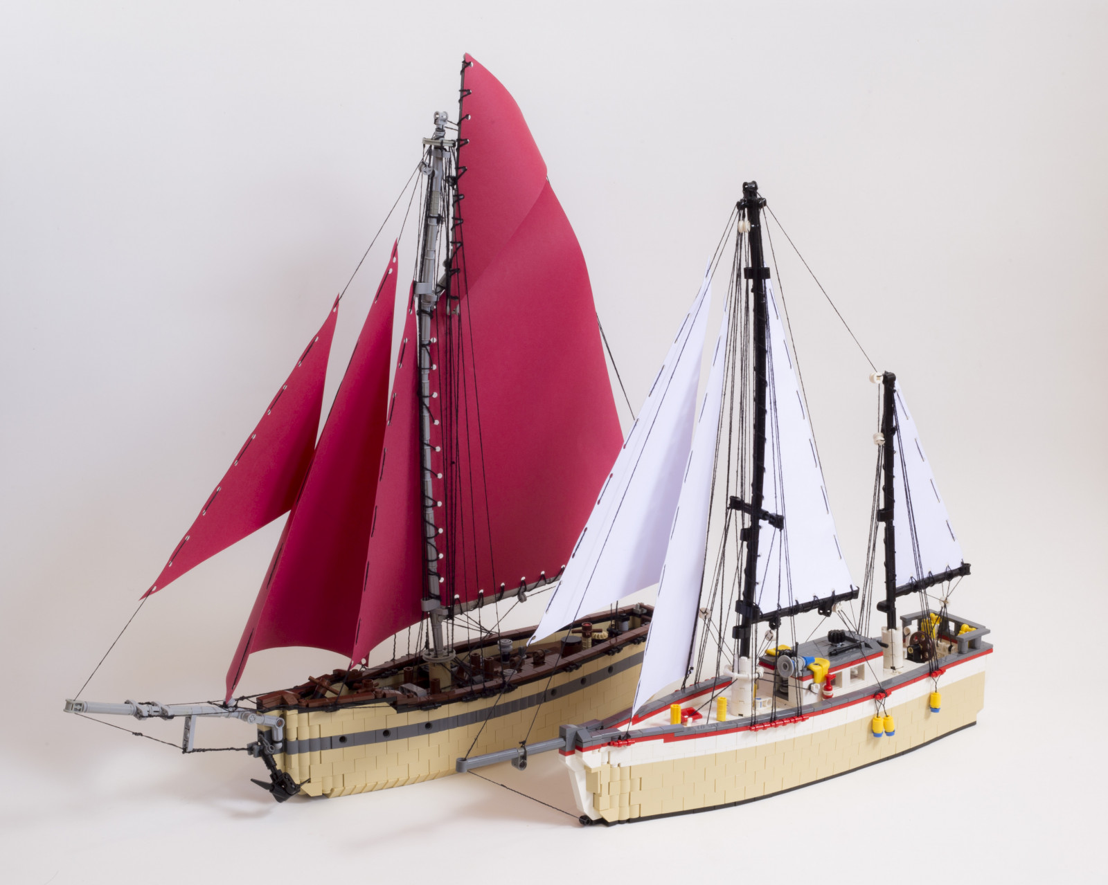 Lego Rigging Wallpaper : nautical, yacht, LEGO, sail, model, rigging, technic ...