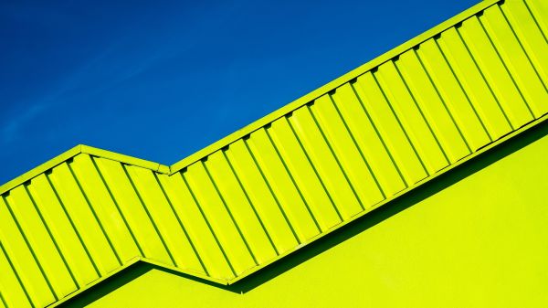 architecture,sky,abstract,minimalism,shadow,yellow