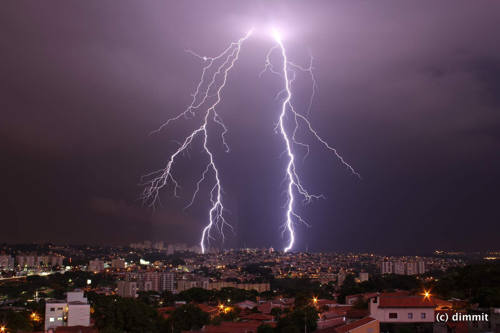 město, noc, nebe, Blesk, bouřka, večer, Kánon, atmosféra, hrom, Brazílie, metropole, elektřina, mrak, bouřka, 60d, tempestade, jev, Campinas, Raio, raios