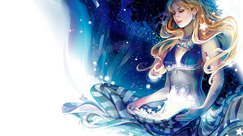 hình minh họa, tóc dài, Anime, Anime cô gái, váy, Áo ngực