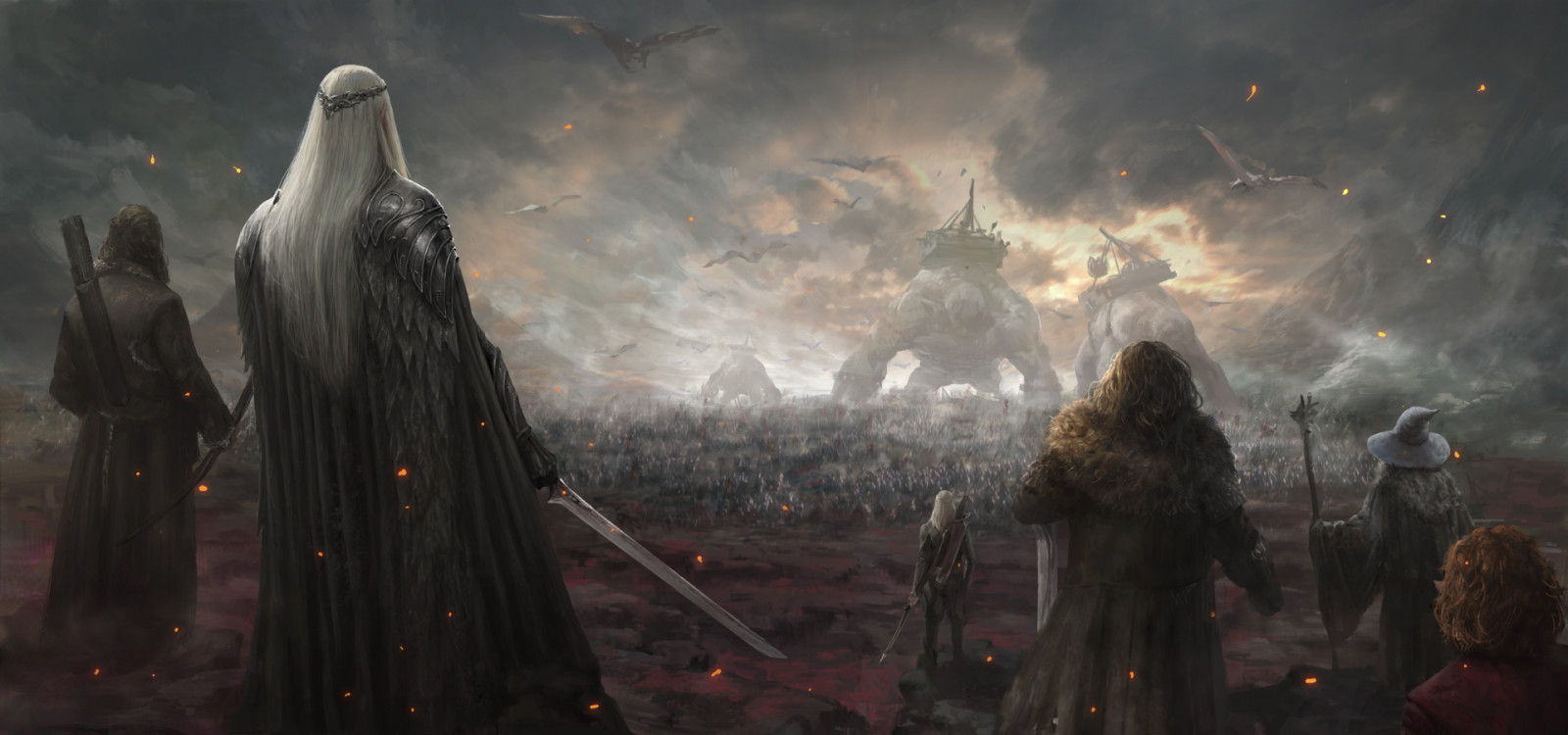 Hintergrundbilder Männer, Der Herr der Ringe 1920x901