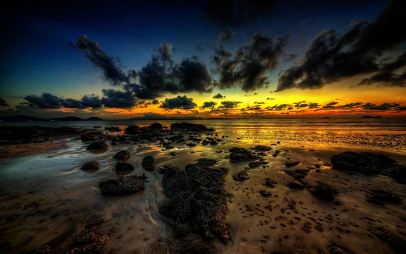 luz de sol,puesta de sol,mar,bahía,agua,rock