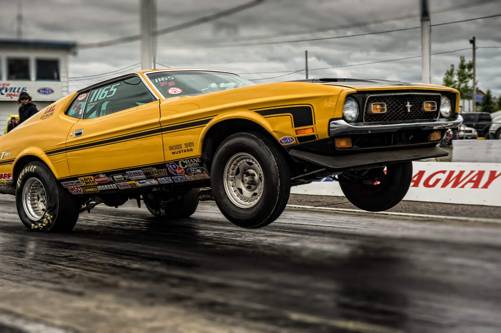 Boss R Drag Racer Wallpaper : boss, car, sport, race, drag, gold, Nikon, track, fast ...