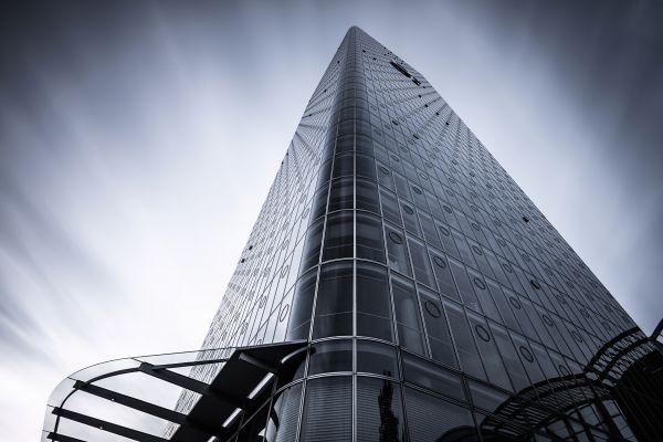建物,超高層ビル,ランドマーク,黒と白,首都圏,昼間