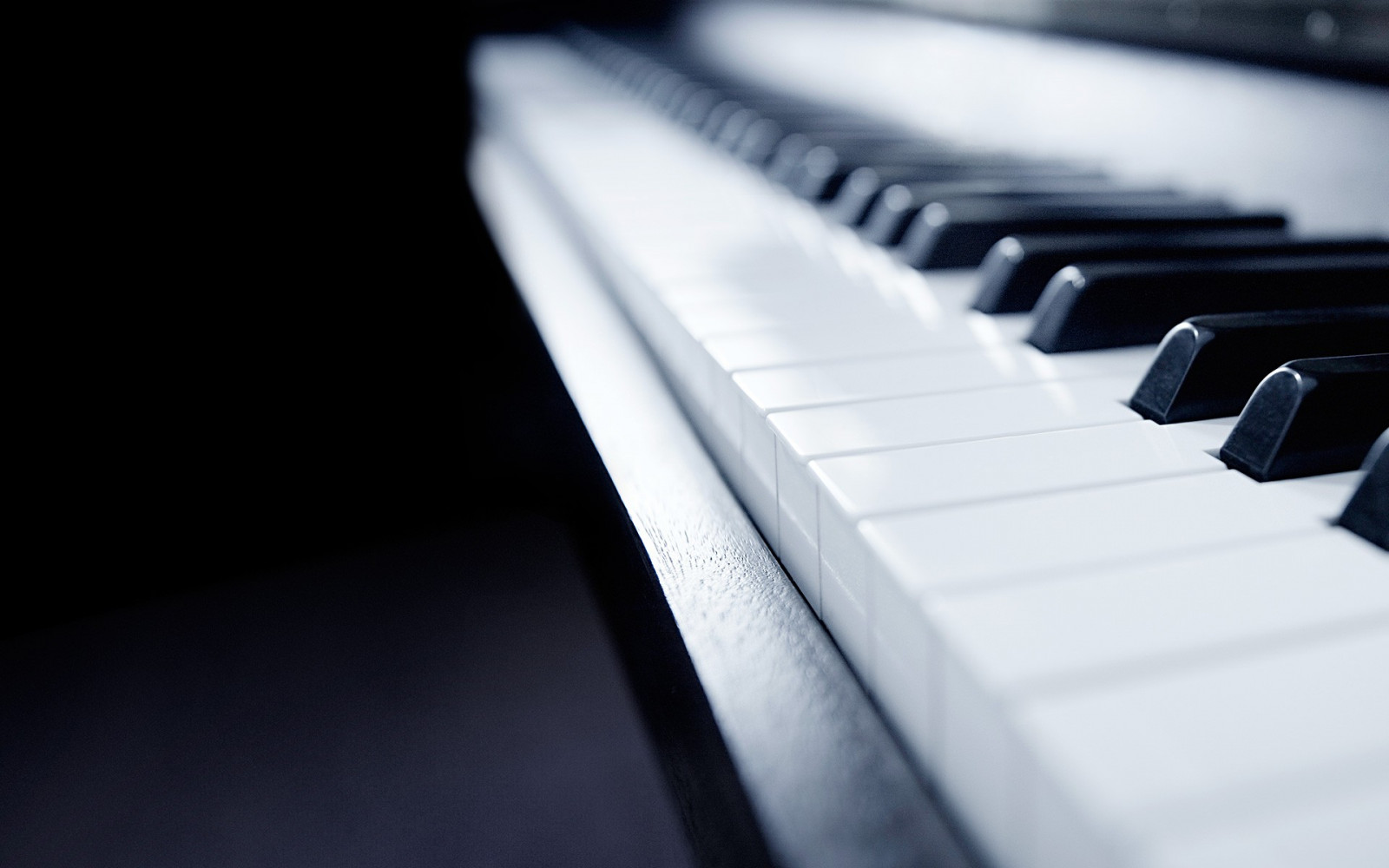 Wallpaper depth of field, musical instrument, technology, piano