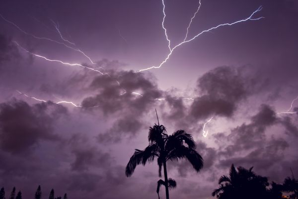 nuit,ciel,foudre,orage,soir,la nature