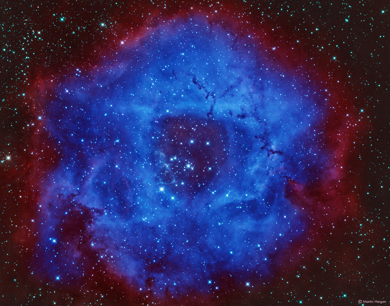 Rosettenebula, širokoúhlý, Hubblepallete, Hos, hst, caldwell49, Ngc2237, Hasiioiii, openstarcluster, Hydrogenalfa, Oxygeniii, CLS, hektar, OIII, sii, úzkopásmové, SGP, pi, astronomie, astrofyzika, astrograph, dalekohled, Gso, newtonovské, reflektor, Martin, Heigan, astrophotography, CELESTRON, avx, mlhovina, Pixelmath, triicolour, Deepskyobject, DSO, prostor, Věda, fyzika, Kánon, 60da, Mhastrophoto, Říjen2016, Sequencegeneratorpro, pixinsight, Astroimaging, doublyionizedoxygen, vodík, haplha, sulfurii, hvězdy, síra, astrometrydotnet id nova1942353, Stav Astrometrydotnet vyřešen, prozkoumat, flickrexplore