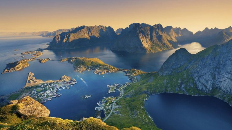 landskab,Lofoten Islands,natur,Norge,1920x1080 px