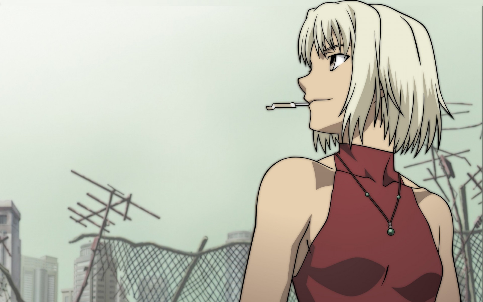 výkres, ilustrace, anime, kreslená pohádka, komiks, Canaan, skica, Snímek obrazovky, 1920x1200 px, mangaka