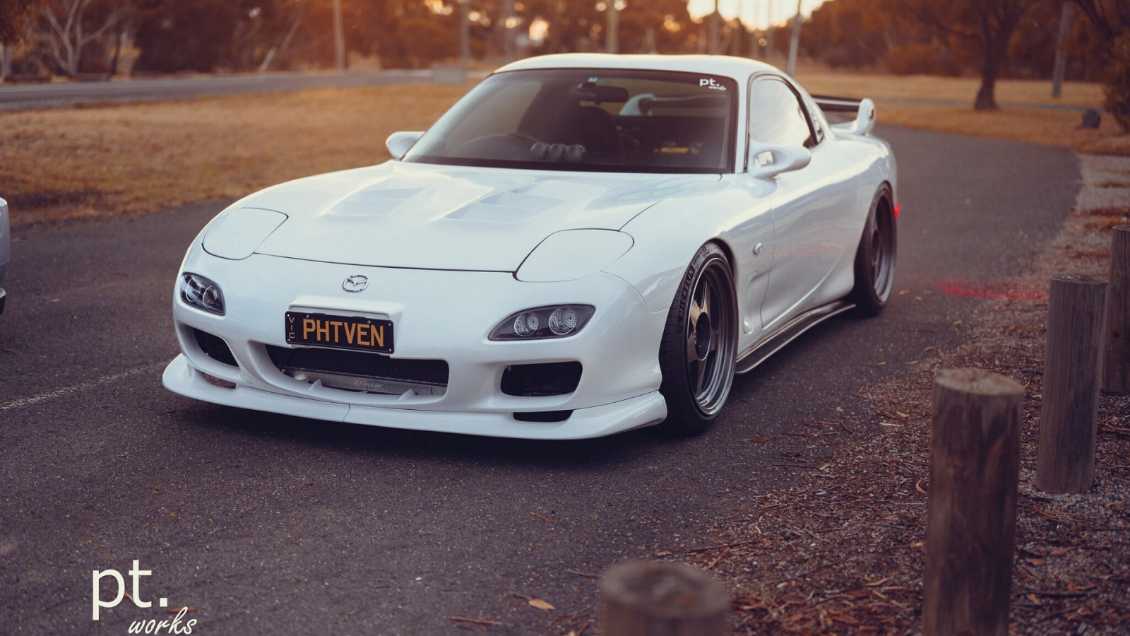Mazda RX 7 FD, มาสด้า 7, มาสด้า, รถยนต์ญี่ปุ่น, JDM, รถสีขาว, รถสปอร์ต, ถนน, รถ, ยานพาหนะ