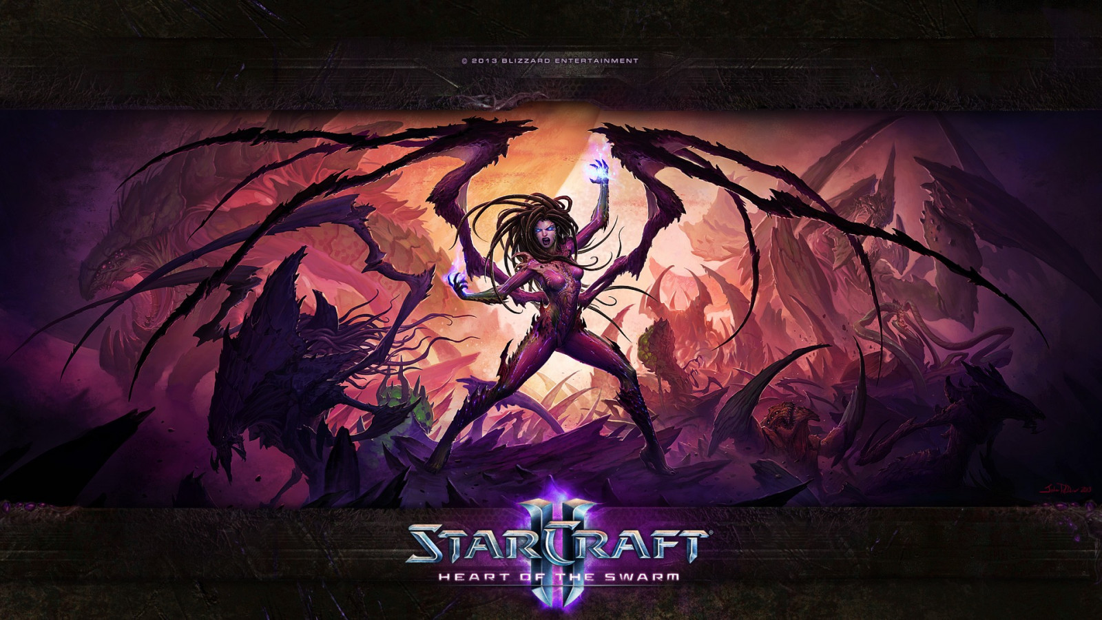 1920x1080 px, Sarah Kerrigan, Starcraft II, videohry