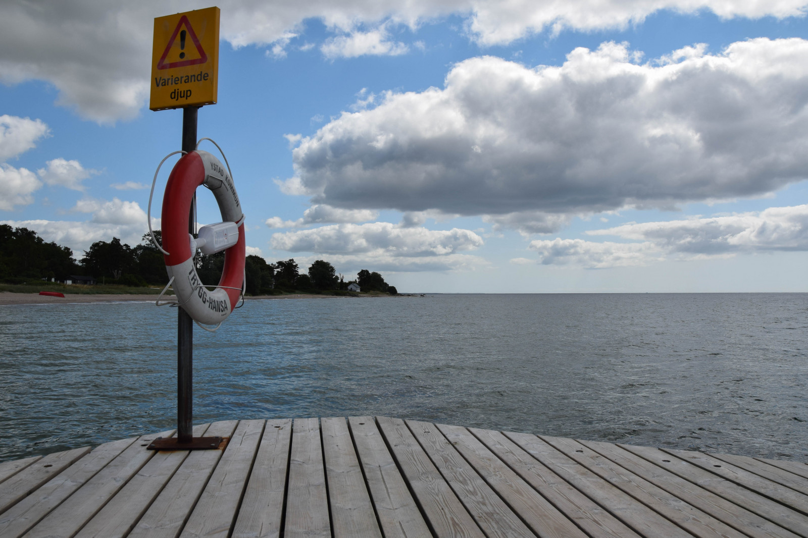hav, kyst, sand, himmel, køretøj, skyer, strand, blå, kyst, bro, vind, sommer, Sverige, gangbro, ferie, ocean, himmel, streng, Brygga, sk ne, Moln, ystadkommun, Svarte, sejlsport