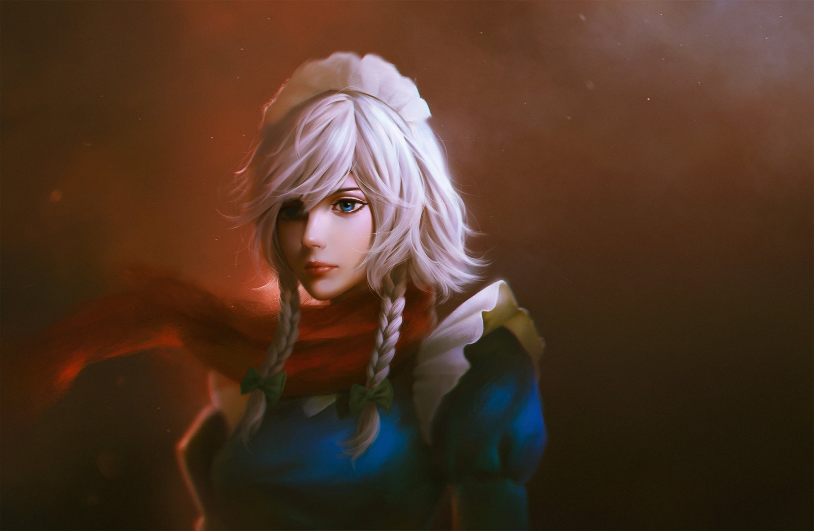 Anime, 2D, Fan Art, Dunkelheit, Bildschirmfoto, 1920x1254 px, Computer-Tapete, erfundener Charakter