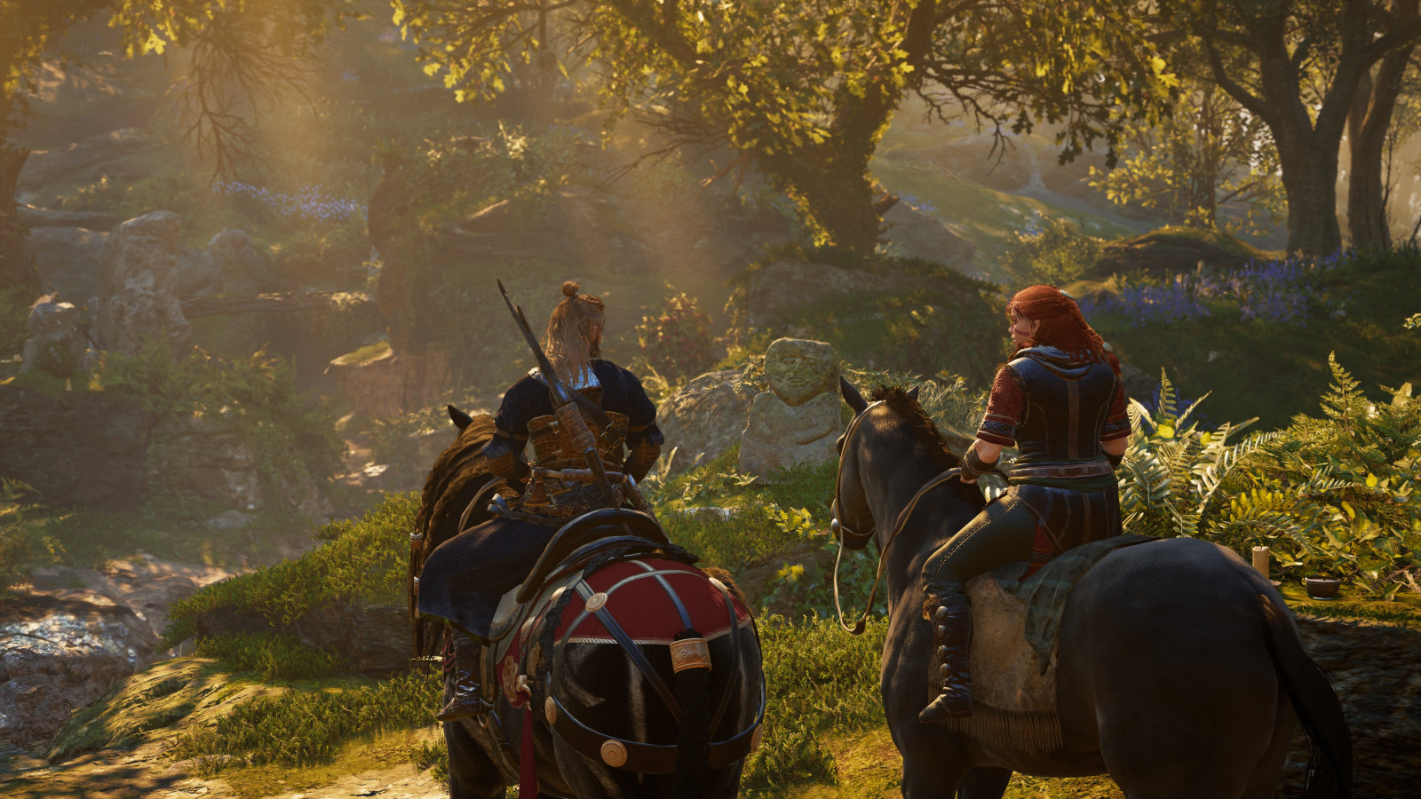 rostlina, ekoregion, Příroda, přírodní prostředí, strom, working animal, savec, tráva, žlutý, People in nature, rekreaci ve volné přírodě, biome, krajina, lučina, ráno, rekreace, les, Natural landscape, jezdecké potřeby, cg artwork, pack animal, brnění, uzda, Volně žijících živočichů, zálesí, džungle, divočina, Rein, horse supplies, osobní ochranné prostředky, dobrodružství, Jezdectví, sedlo, hry, kopec, akční adventura, Strategy video game, Northern hardwood forest, hřebec, video game software, pastvina, mytologie, stezka, pc hry, prales, opadavý, step, kobyla, Safari, savana