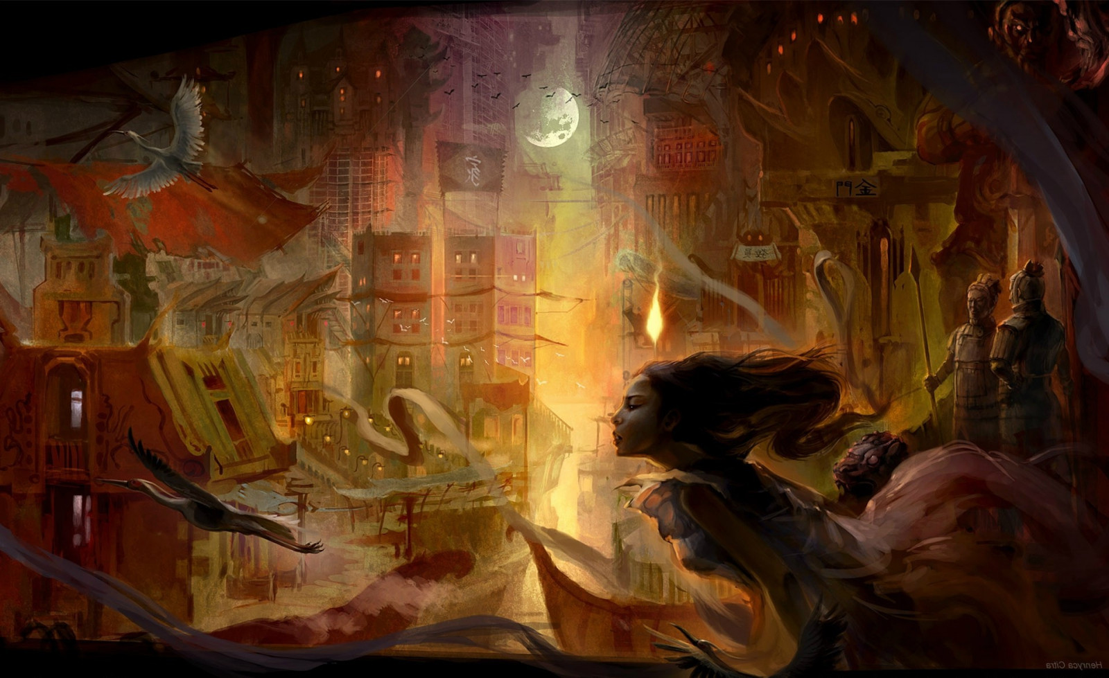 malování, fantasy umění, umělecká díla, UMĚNÍ, Snímek obrazovky, moderní umění, 1920x1175 px