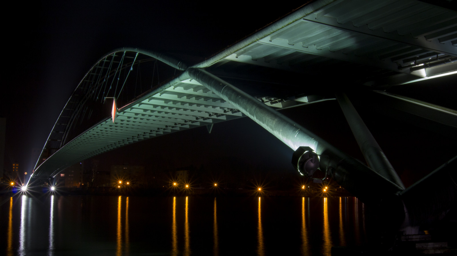 Light Basel Wallpaper : basel, Switzerland, city, cityscape, longexposure ...