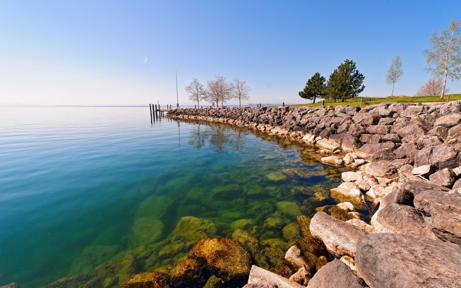 Sfondi Paesaggio Mare Baia Lago Acqua Roccia Natura Puntellare 
