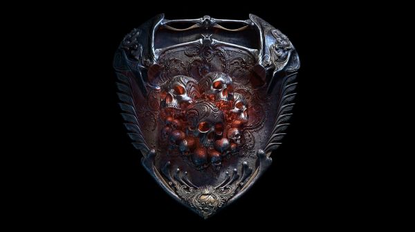 shield,simple background