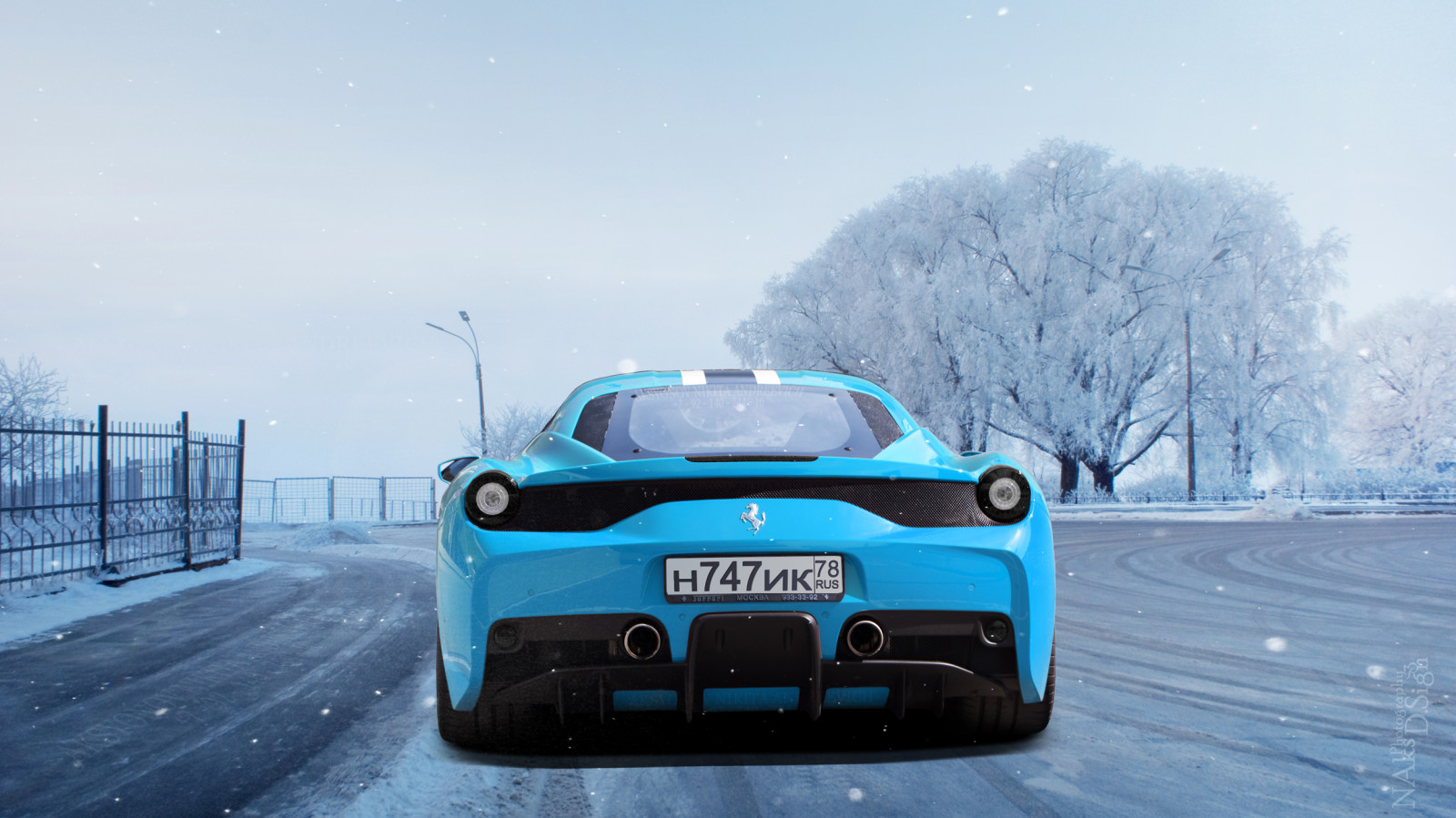 auto, modrý, zima, Červené, Itálie, kůň, dítě, bílý, sníh, Černá, barva, auto, sport, zamrzlý, fotografie, italština, Rusko, 8, super, Ferrari, bod, exotický, PROTI, hyper, Petrohrad, uhlík, luxus, Vzácný, superauto, V8, speciale, Pininfarina, sportovní auto, 458, Hypercar, naksphotographydsign
