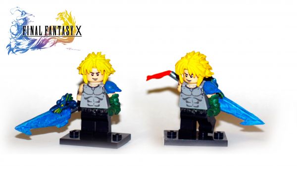 LEGO,final,fantasy,custom,x,tidus