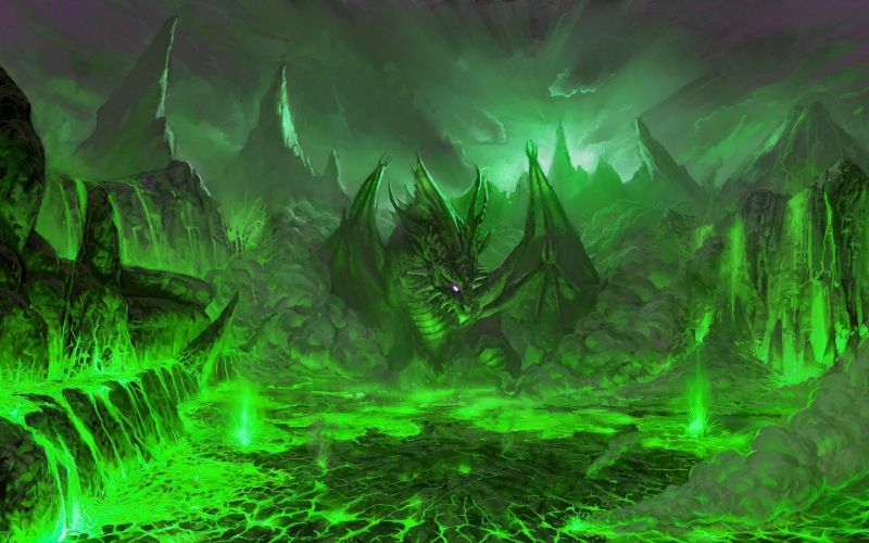 fantasy art, dragon, jungle, forest, green, Aurora fantasy art, dragon, jungle, forest, green, Aurora