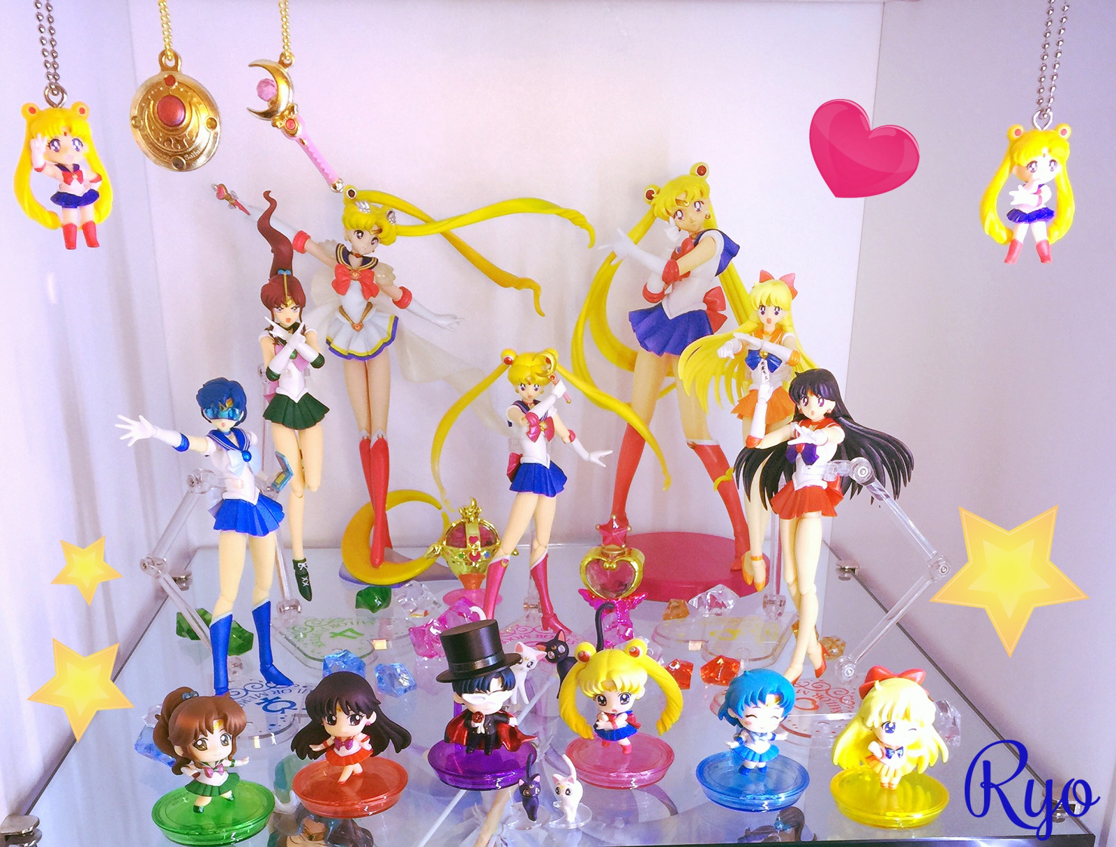 Mars, Měsíc, klíčenka, Venuše, Rtuť, super, Luna, postava, souprava, námořník, Jupiter, Artemis, Chara, petit, Modellini, Figurky