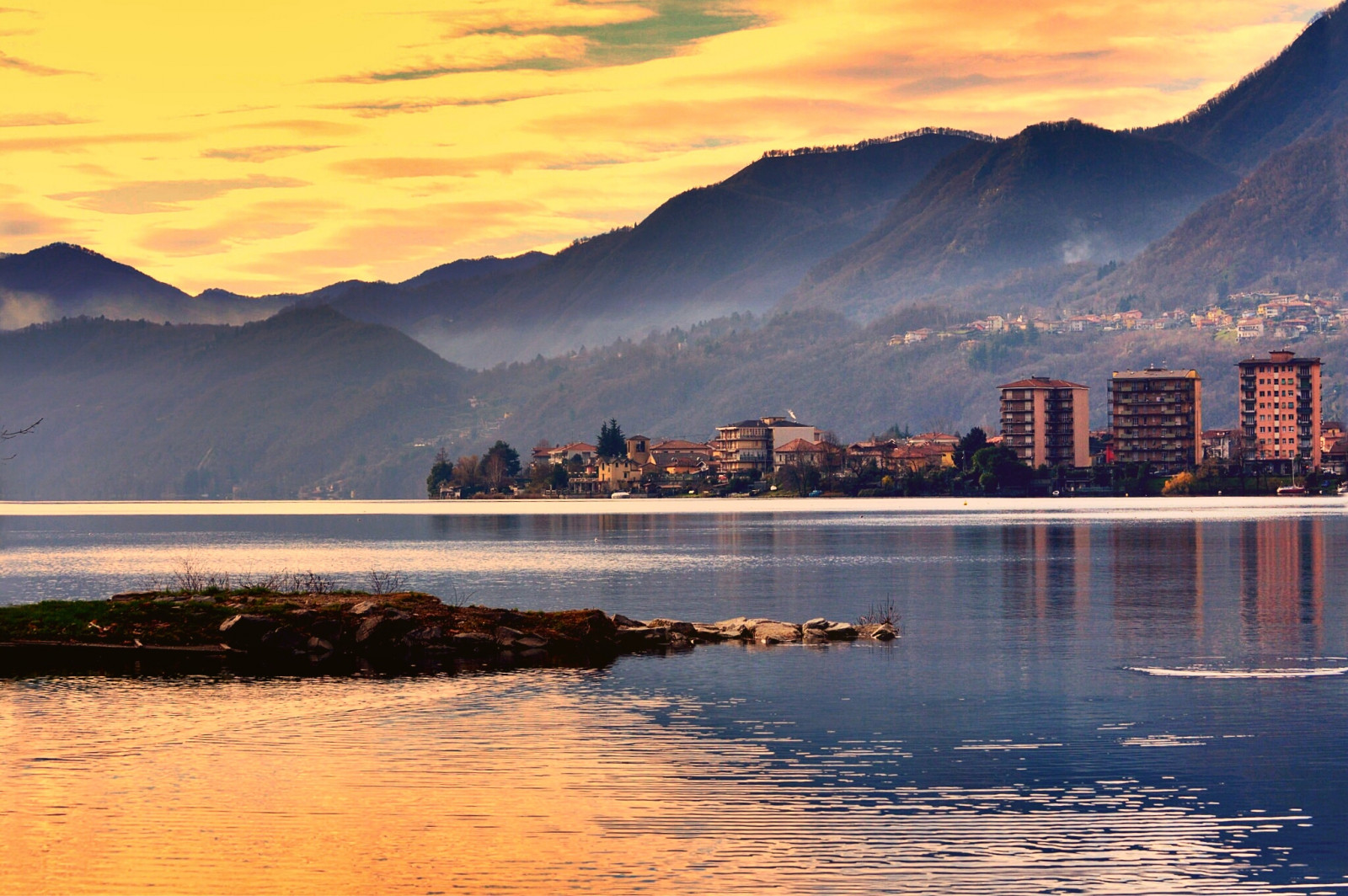 panoráma, lago, paesaggio, lagodorta, lefotodiannae