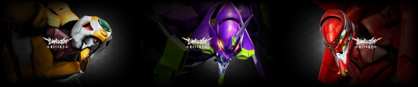 anime,Neon Genesis Evangelion,Ikari Shinji,mech,EVA Unit 01,EVA Unit 02