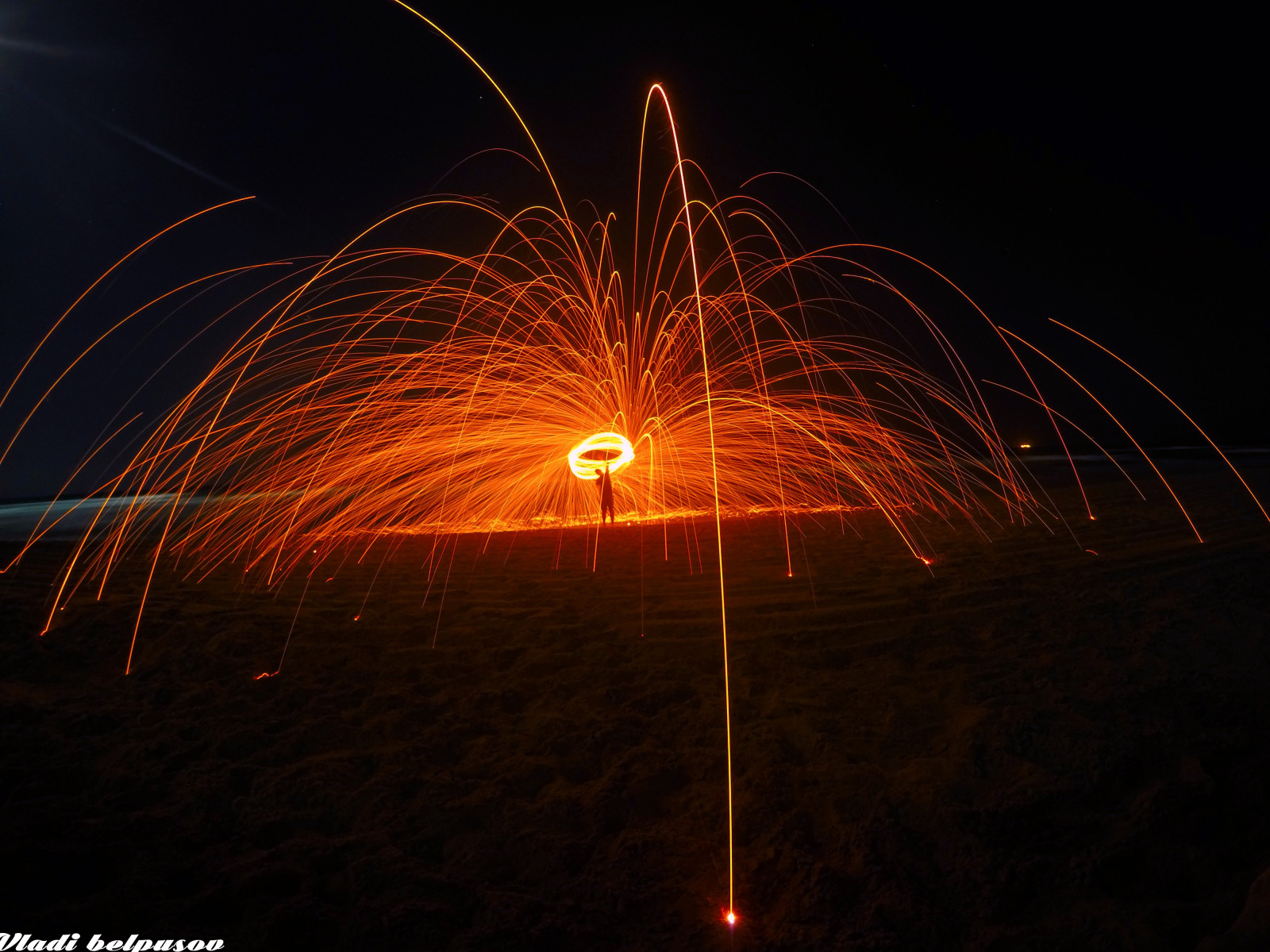 noc, ohňostroj, prskavka, událost, světlo, tma, rekreace, rekreaci ve volné přírodě