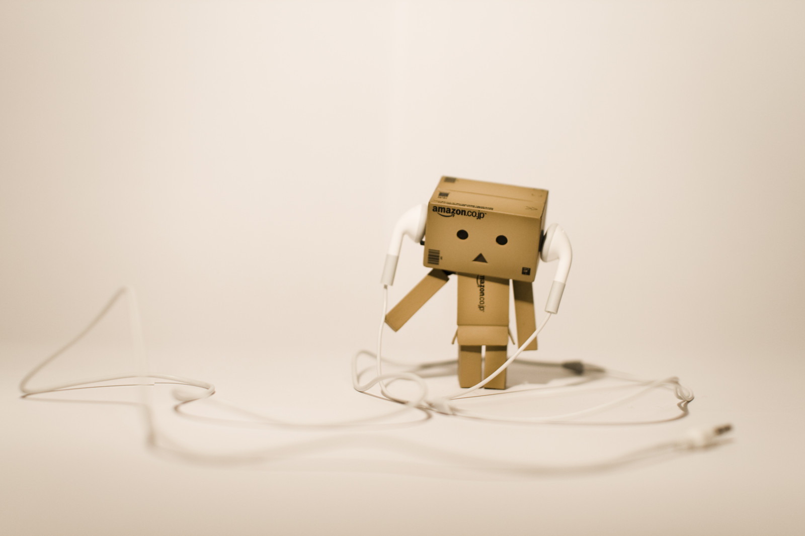 Ipod, hovedtelefoner, Danbo