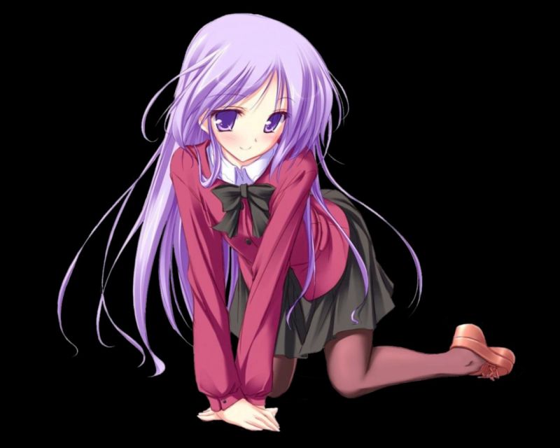 ilustrace, anime, roztomilý, usměj se, Pozadí, dívka ilustrace, anime, roztomilý, usměj se, Pozadí, dívka
