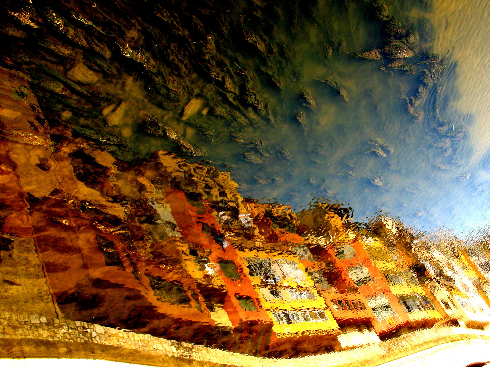 krajina, malování, město, voda, odraz, nebe, řeka, kouzlo, Kánon, Španělsko, Evropa, osel, Virtuální, Katalánsko, strom, Bravo, magicdonkey, aplusphoto, goldenphotographer, bratanesque, Girona, superaplus, lapač snů, Onyar, A640, tonivc, Powerhot