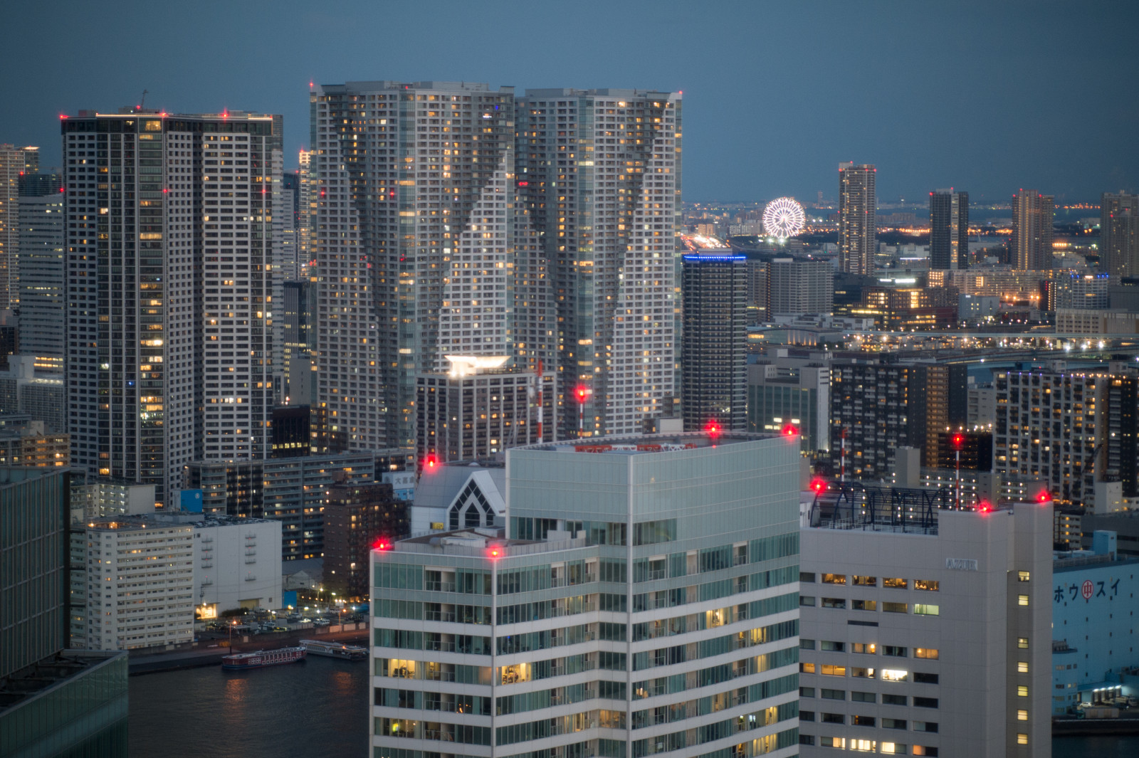 Japan, by, bybilledet, nat, afspejling, skyline, skyskraber, aften, tårn, Nikon, metropol, Tokyo, Jp, downtown, NIKKOR, milepæl, afs105mmf14eed, afsnikkor105mmf14eed, df, Hamamatsucho, seasidetop, worldtracecenterbuilding, byområde, atmosfære af jord, hovedstadsområde, menneskelig bosættelse, boligområde, højhus, luftfotografering