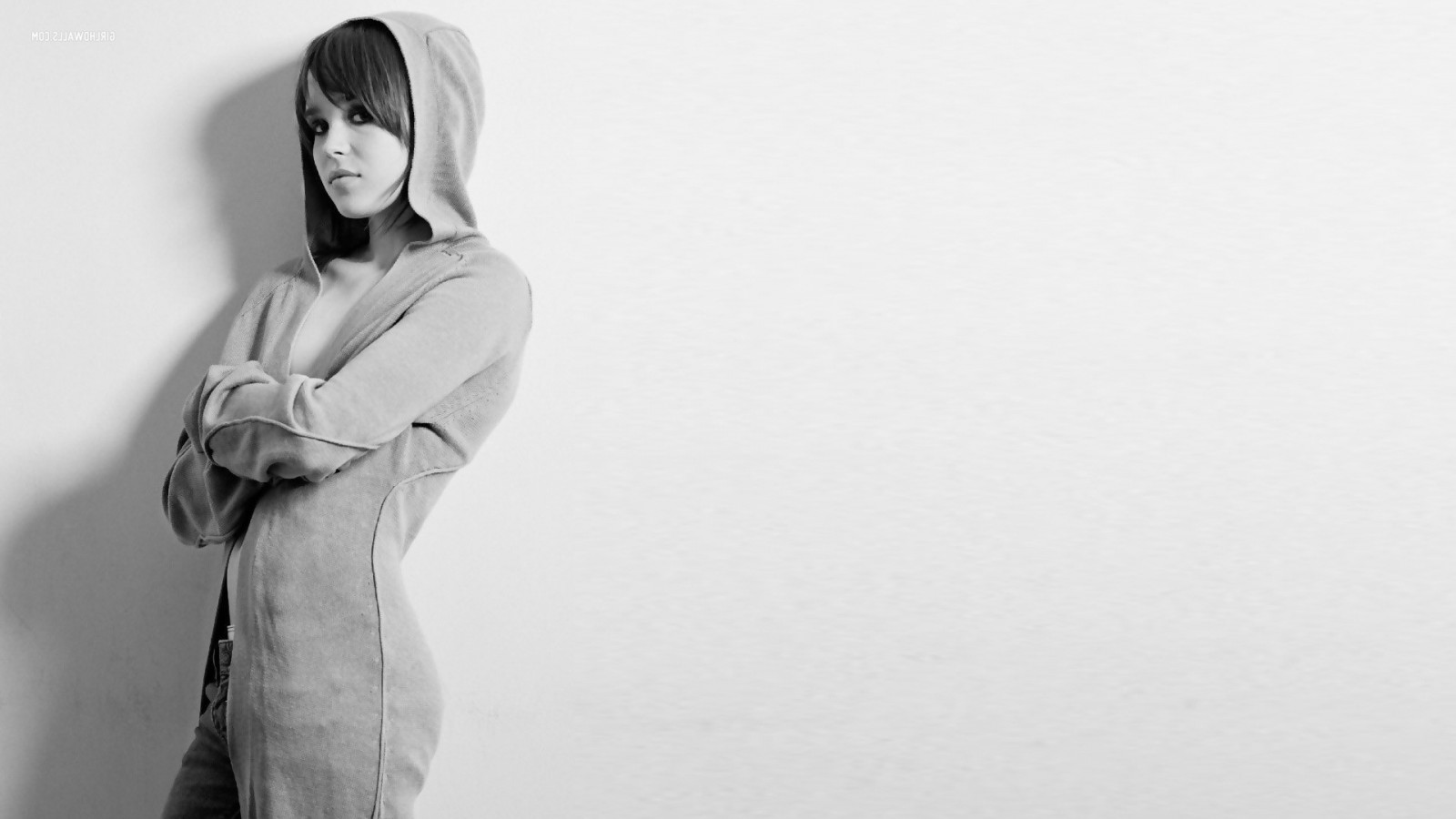 disegno, bianca, monocromo, modello, ritratto, fotografia, vestito, Ellen Page, capi di abbigliamento, donna, mano, fotografia, schizzo, 1920x1080 px, bianco e nero, fotografia in bianco e nero, fotografia di ritratto, servizio fotografico