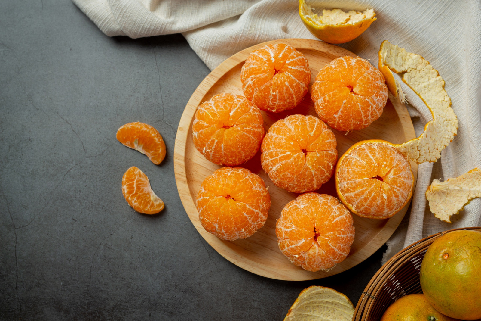 Wallpaper : tangerine, food, fruit, still life, minimalism 2280x1520 ...