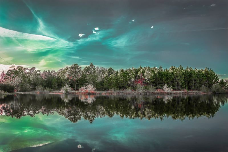 természet, visszaverődés, ég, víz, légkör, atmoszférában föld természet, visszaverődés, ég, víz, légkör, atmoszférában föld