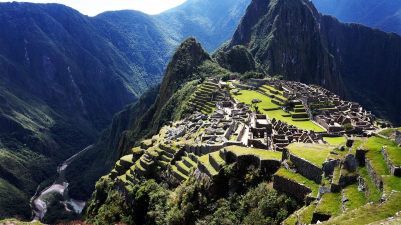krajina, hory, Machu Picchu, Cestovní ruch, údolí, fjord krajina, hory, Machu Picchu, Cestovní ruch, údolí, fjord