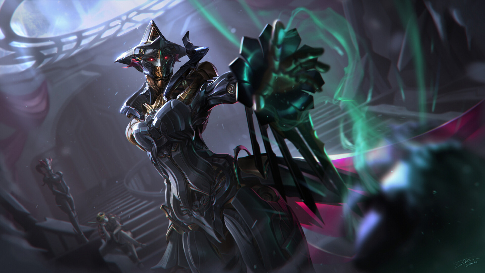 Wallpaper : digital art, magic, armor 1920x1080 - AxelA - 1903327 - HD ...