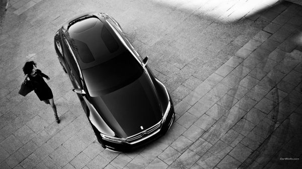 car,vehicle,white,black,monochrome,concept cars